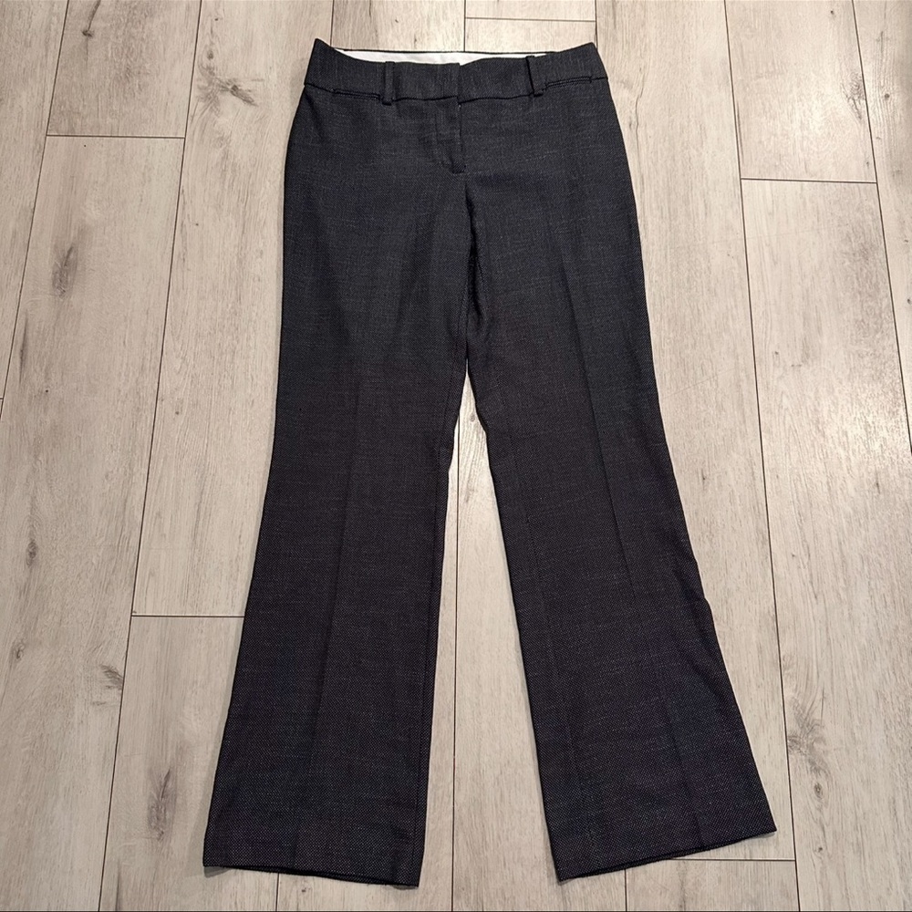 LOFT Business Casual Office Work Flare wide leg Dress Slacks trousers size 6